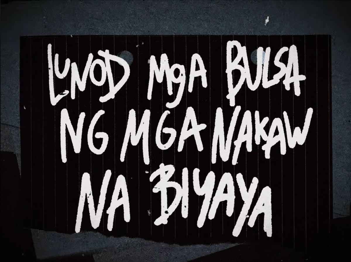 PhilstarNews's tweet photo. ‘WALANG PAKE KUNG KAMI AY MALUNOD SA BAHA’

Singer-songwriter KZ Tandingan and rapper Gloc-9 released the visualizer of their latest track “Luha ng Buwaya,” containing social themes and critiques seemingly targeted towards the country’s flood crisis.

“An artist’s duty, as far as I’m concerned, is to reflect the times,” Tandingan wrote in a separate post, quoting American composer Nina Simone.

📷 KZ Tandingan via YouTube