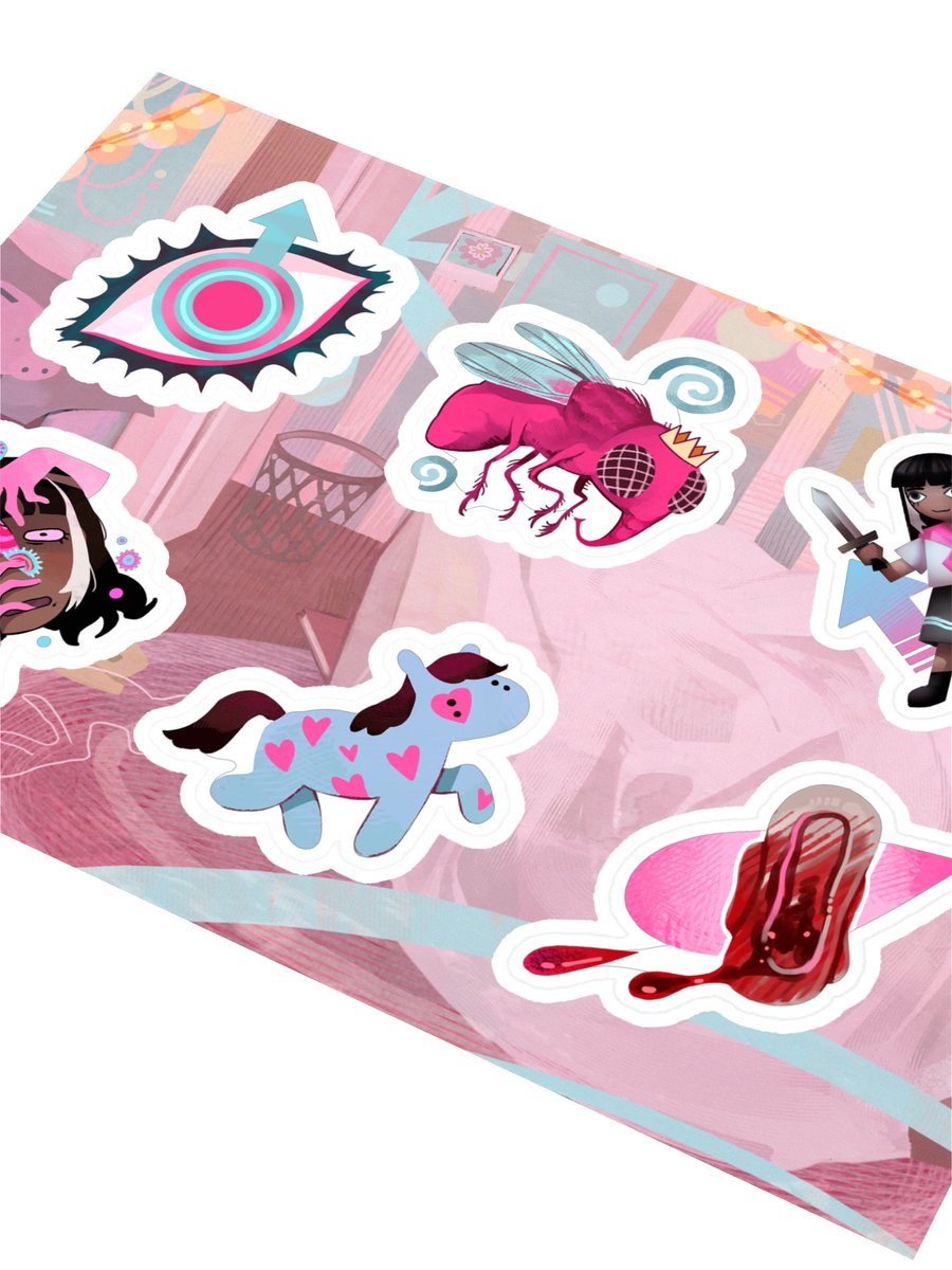 xrafstarguts's tweet photo. two sticker sheets are now available ✨
supply unlimited https://t.co/dWQUi3sflc