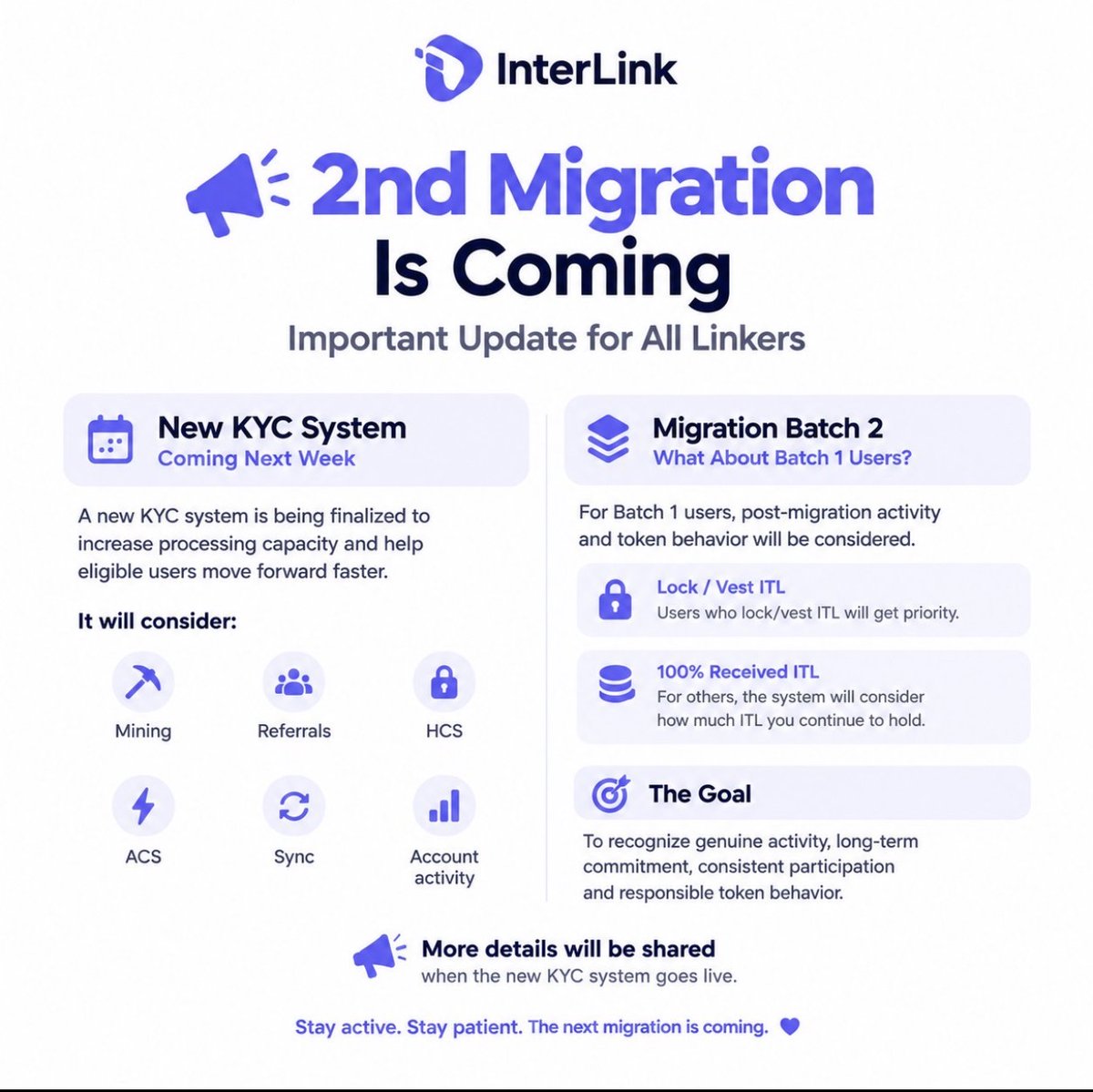 Tuhin1375's tweet photo. account
🚨 2nd Migration Is Coming 
#Interlink #ITLG #ITL#ITLX https://t.co/d5nLCAfqya
