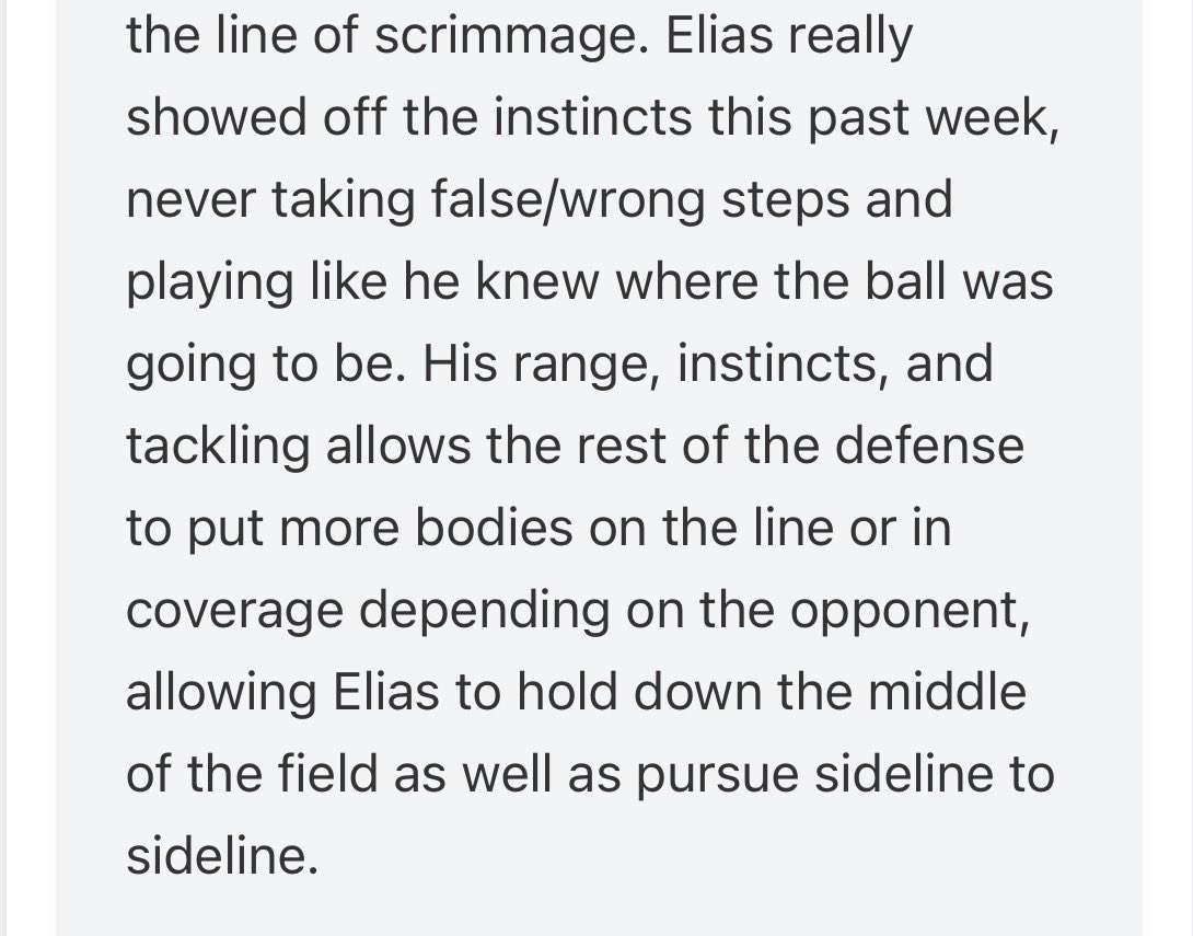 elias_reed_'s tweet photo. Thank you @MJ_NFLDraft @PrepRedzoneWI for the write up! https://t.co/2xrzuNJByi