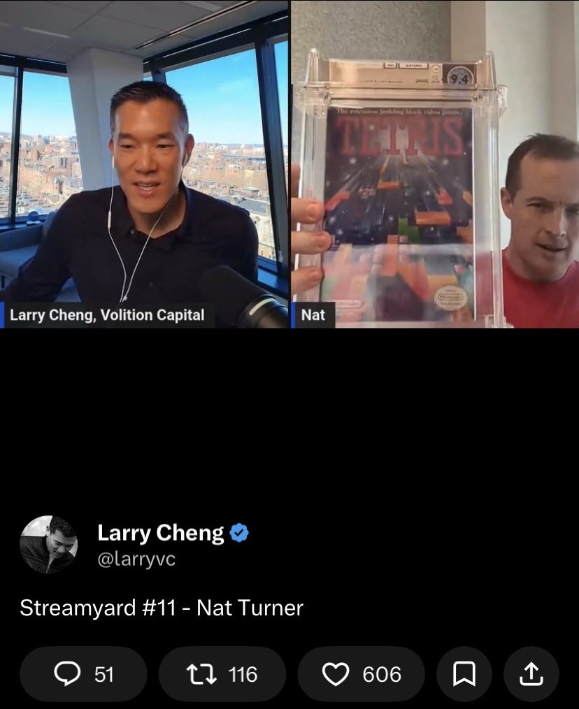 ThePPseedsShow's tweet photo. So you’re telling me Nat Turner decided to buy GME one day before 10/2 the same Nat Turner who held up Tetris and a teddy bear saying the end on Larry Chengs live stream? 

Yeah we fucking won https://t.co/diNmFtA2pf