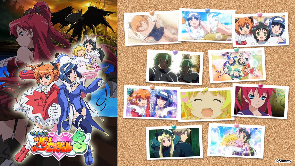 TA_Official's tweet photo. 🎉10月3日は『パチスロ 快盗天使ツインエンジェル３』の導入日🎂

2011年導入なので15周年です✨
リリカ様＆エリスが初登場💛❤️
漫画のキャラだったサロメ様も参戦💚

快盗天使シリーズ完結となった想い出いっぱいの作品です😭

#ツインエンジェル https://t.co/RRePdZ7CWo