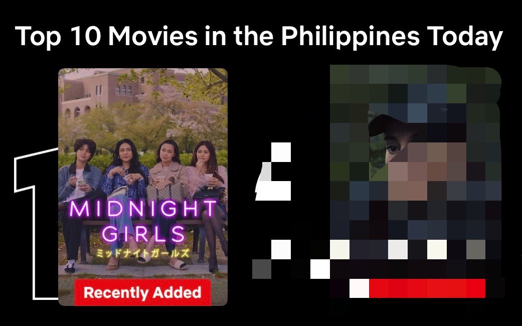 _jodistamariaph's tweet photo. MIDNIGHT GIRLS IS NUMBER 1! Yayyyy! 🥳 https://t.co/g2GunG6ZkM