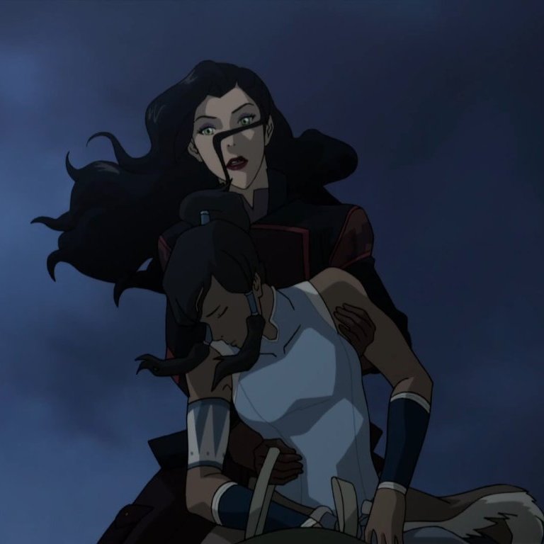 julianmiflaco's tweet photo. im going feral at crazy protective asami. she WILL get her wife to safety no matter what https://t.co/cFWFAaqYtV