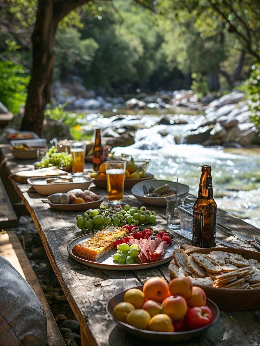 SPj2j4T6S62HUvH's tweet photo. [Chill time over delicious meal at the mountain atop the cliff!]， https://t.co/soJIMRmcij