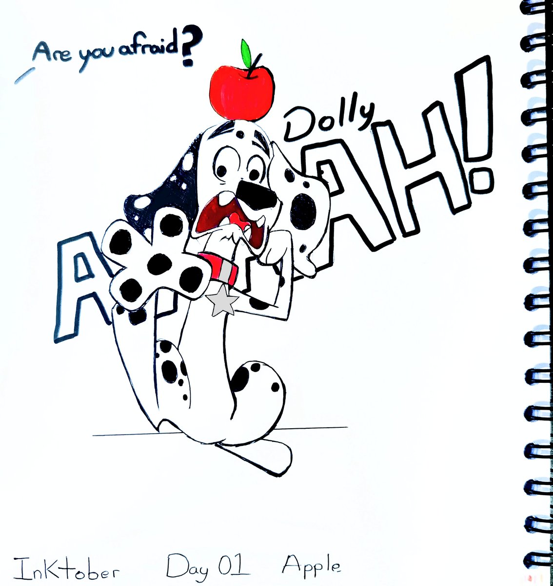 Dionyzio_Prime's tweet photo. Hey Dylan!
Aré you afraid?
#inktober2026 
#day1 https://t.co/NMbfMq9IZ2