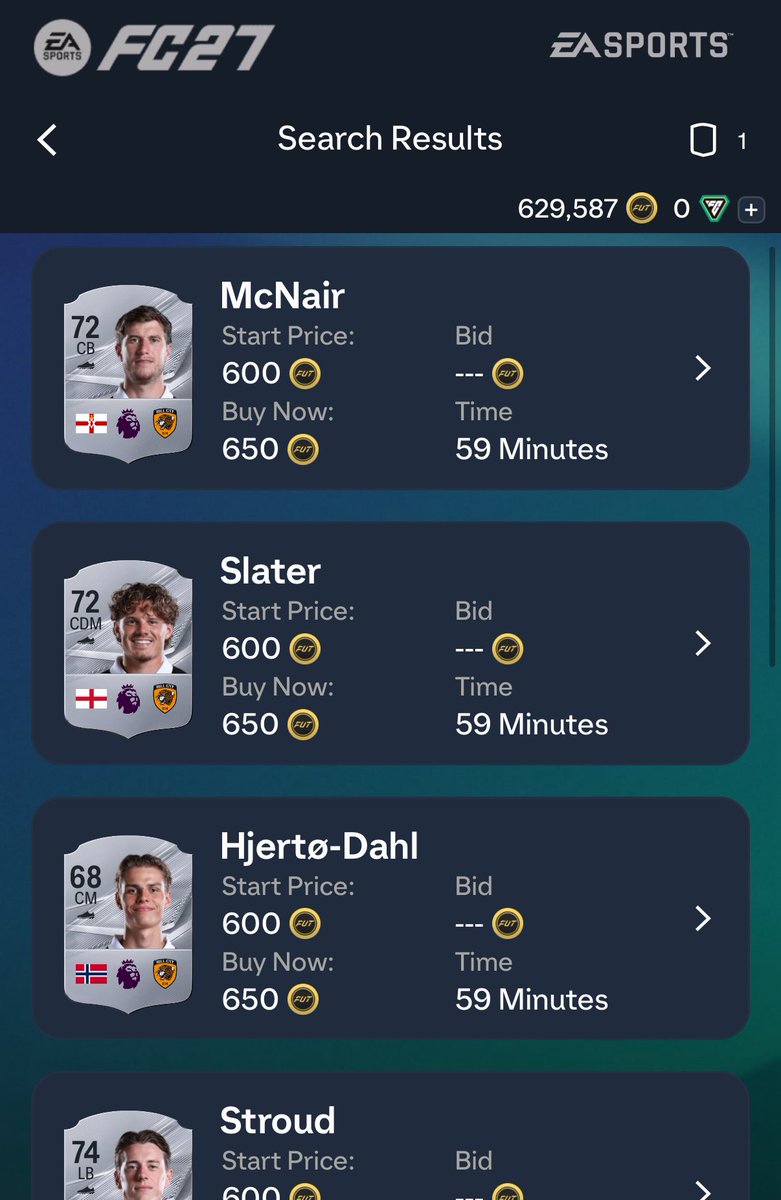 MarcFUTTrader's tweet photo. 🚨 Free Trading Tip🚨

Hull City Silvers 650 coins

Risk Free! - Big silver supply from MM SBC today, PL silvers will rise back up to 750-850 min. 

Hull City could be 950-1.2k this weekend, easy way to potentially double your coins 

I posted more silver investments in the discord, you can join for free right now. 

Click this link below! 👇
https://t.co/8hdOyR9E4U
