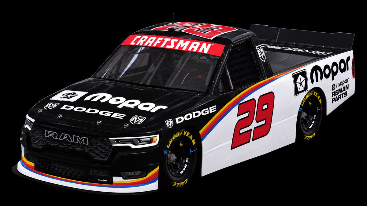 LapDownLegend's tweet photo. With Brad Keselowski leaving RFK after 2026 and rumors swirling about what’s next…

If his next chapter involves Dodge, there’s only one proper way to introduce it.

A throwback to his dad Bob Keselowski’s iconic #29 Mopar Dodge. 🔥

#NASCAR #BradKeselowski #BobKeselowski #Dodge https://t.co/LfnxpgcWYP