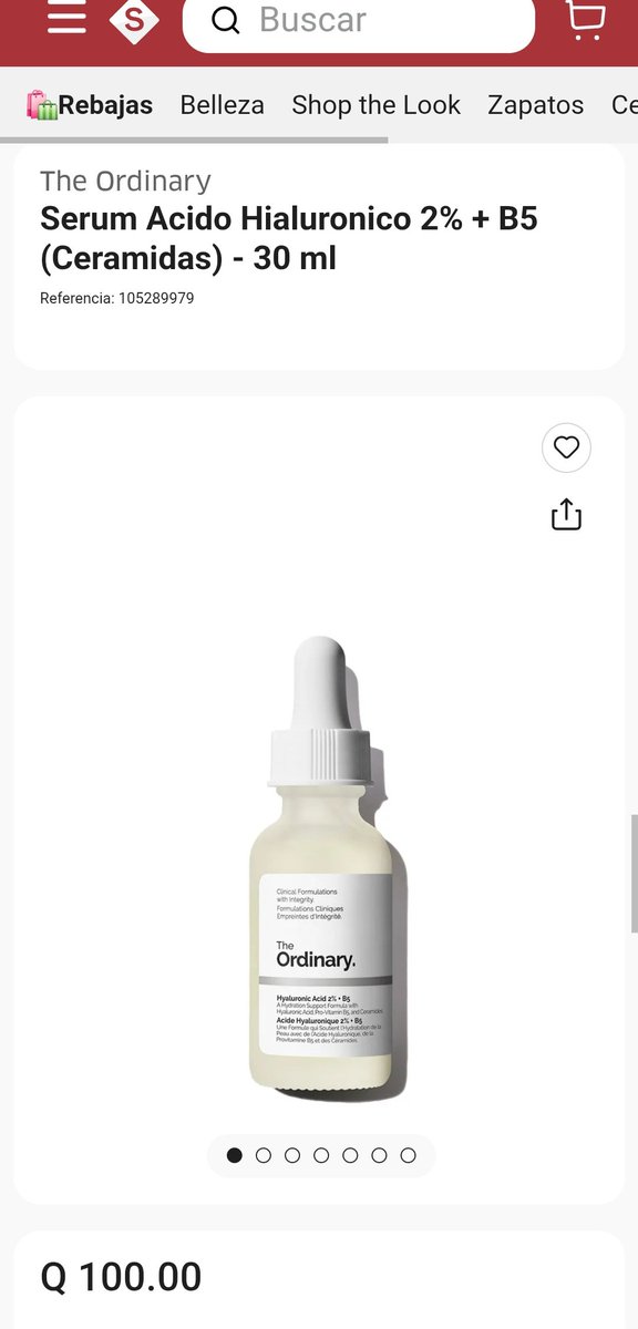 kprddl's tweet photo. @gra_majoo Que miedo! Acabo de ver este reel de su "combo" de skincare de The Ordinary a Q100 🙃 cuando solo el ácido hialuronico vale Q100 en Simán https://t.co/M6Jm2xm8Z5