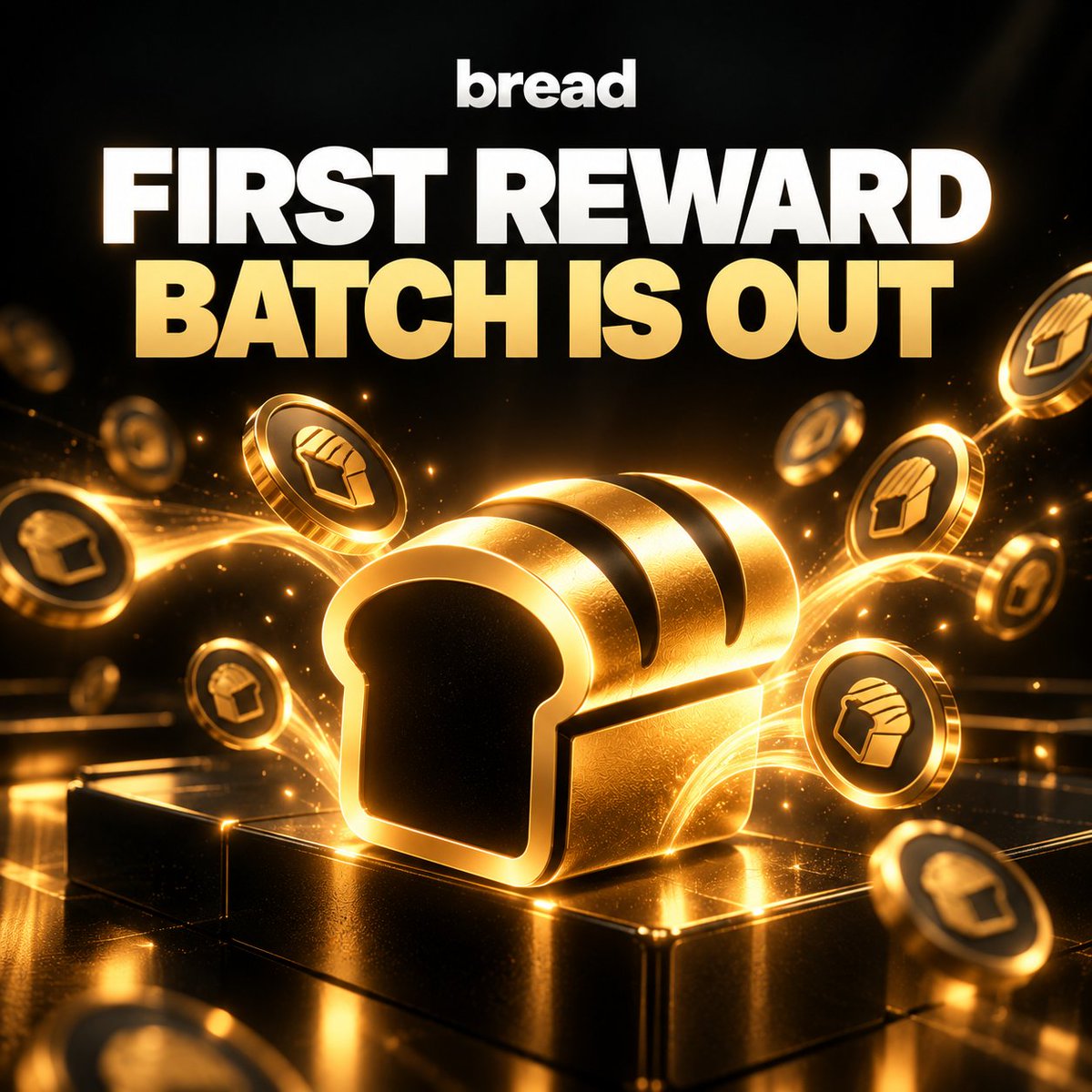 LaunchonBread's tweet photo. Excited to announce that the first batch of holder rewards is out! https://t.co/evcx9CUItS