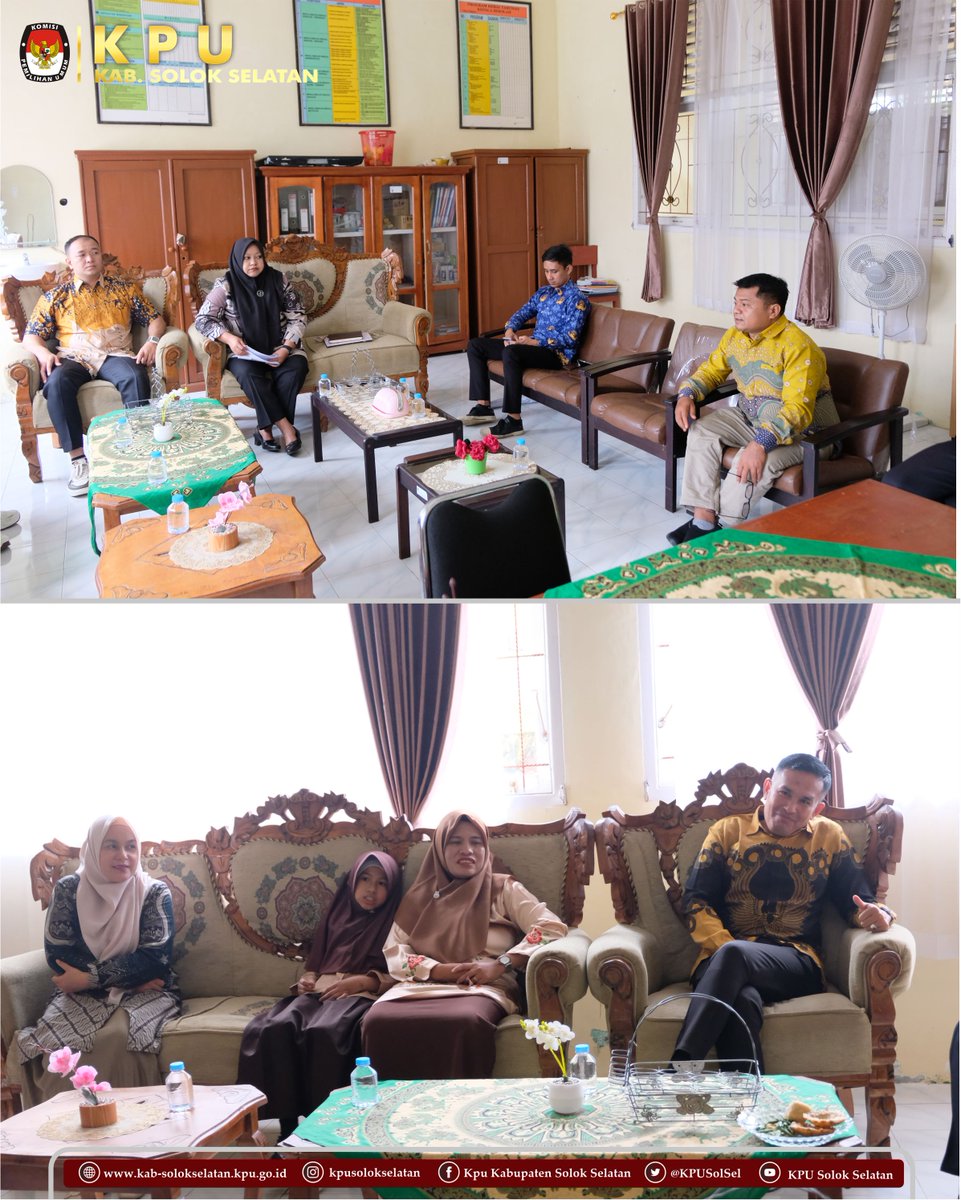 KPUSolSel's tweet photo. #TemanPemilih, KPU Kabupaten Solok Selatan melaksanakan kegiatan Sosialisasi dan Pendidikan Pemilih Tahun 2026 bagi kelompok disabilitas di Sekolah Luar Biasa (SLB) Negeri 1 Sangir. Kamis(1/10/2026)-- https://t.co/s5qh6LLKRy