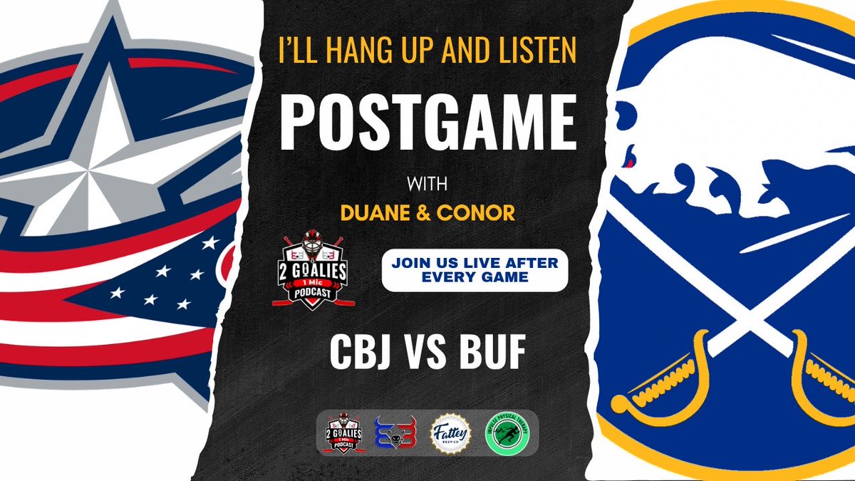 DuaneS39's tweet photo. 🚨𝗦𝗔𝗕𝗥𝗘𝗦 𝗣𝗢𝗦𝗧𝗚𝗔𝗠𝗘🚨

𝗦𝗮𝗯𝗿𝗲𝘀 𝗱𝗿𝗼𝗽 𝘁𝗵𝗲 𝘀𝗲𝗮𝘀𝗼𝗻 𝗼𝗽𝗲𝗻𝗲𝗿 𝘁𝗼 𝗖𝗼𝗹𝘂𝗺𝗯𝘂𝘀

𝗚𝗼𝗶𝗻𝗴 𝗟𝗜𝗩𝗘 𝘀𝗵𝗼𝗿𝘁𝗹𝘆

𝗦𝘂𝗯𝘀𝗰𝗿𝗶𝗯𝗲 ⬇️ 𝘁𝗼 𝘁𝘂𝗻𝗲 𝗶𝗻 #letsgobuffalo #sabrehood 

🎧 https://t.co/bKTSuMElzu

📺 https://t.co/9eTbb1m1h6 https://t.co/iqEHpgsYgq