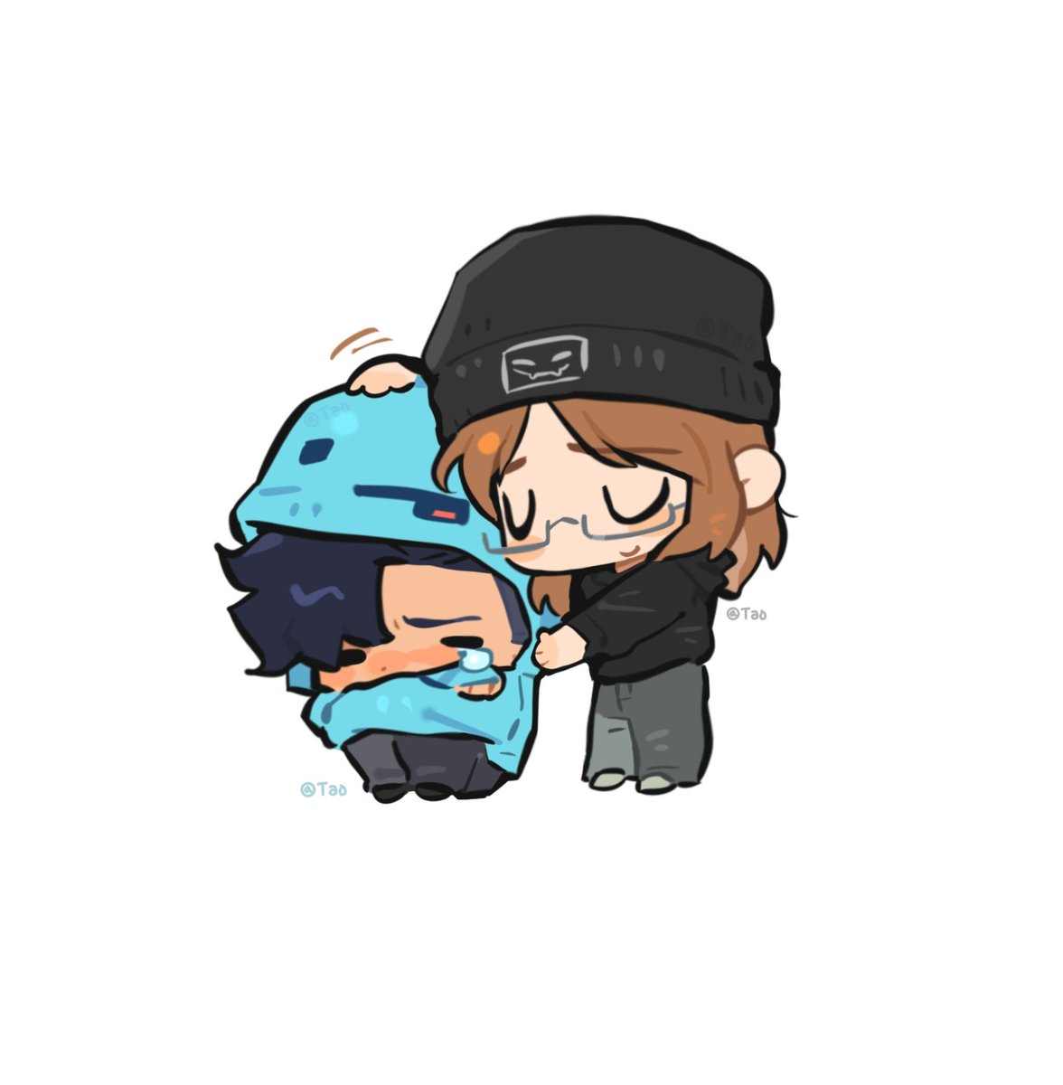 chago096's tweet photo. 我重新打了水印 这样看起来应该会舒服一些🥺💗💗
#skeppy #badboyhalo #skephalo https://t.co/iB5rHbDyUj