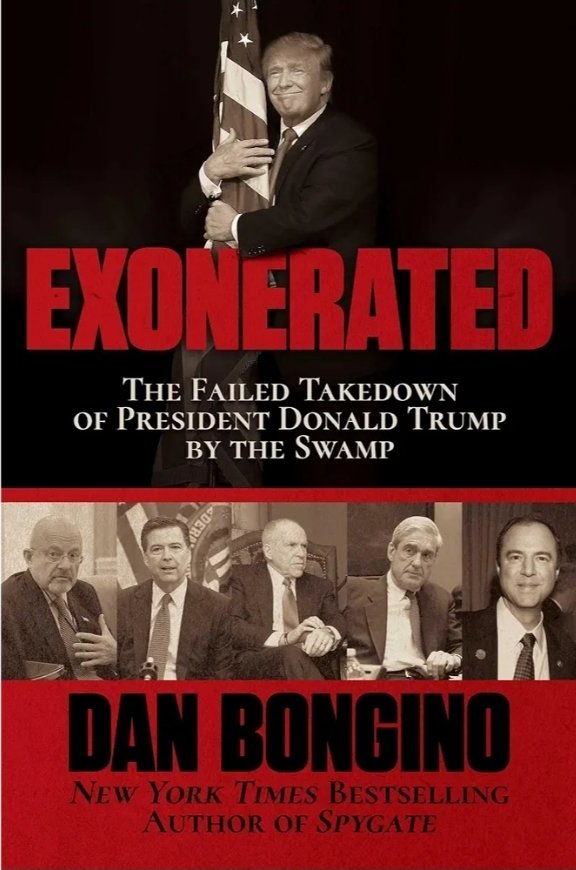 OwenShroyer1776's tweet photo. Here's 4 books Dan Bongino wrote on the Deep State and criminals in DC.

How many did he arrest while at the FBI? https://t.co/OyV9DV2Pa2