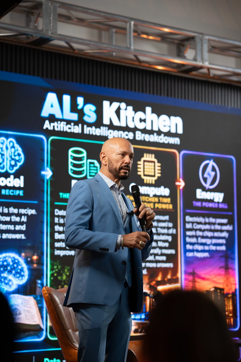 AlMauliniPWMCG's tweet photo. I had the opportunity to speak at Epic Talks Miami on "The AI Revolution: Who Controls the Future?"

It was a great conversation about AI, where it’s headed, and what it could mean for the way we work and do business.

Thank you to Epic Talks Miami for the invitation and to my team at Private Wealth Management of Coral Gables for being there to support me.