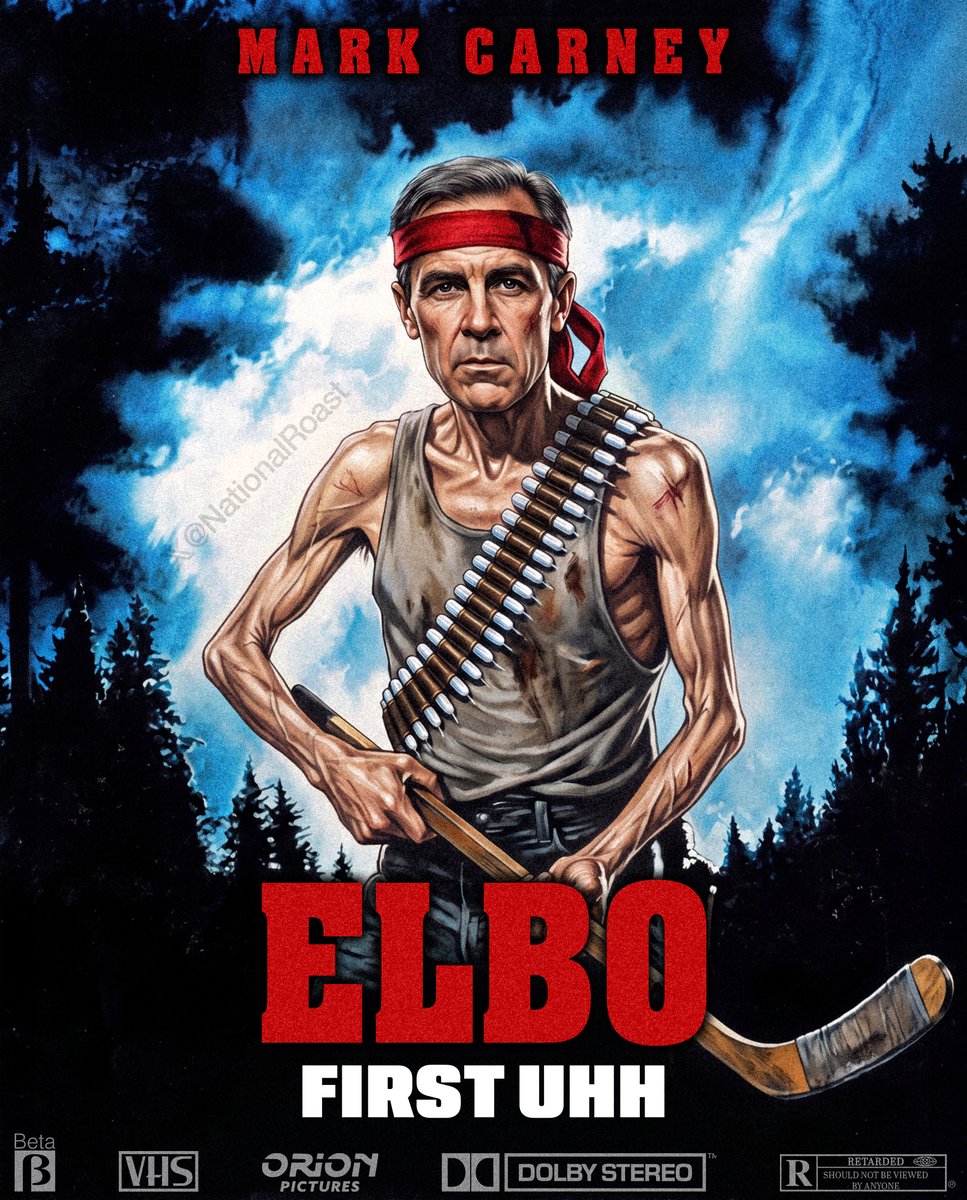 NationalRoast's tweet photo. This winter, diplomacy is over.
Mark Carney is John Elbo in: 
FIRST UHH https://t.co/roiWMMJcgx