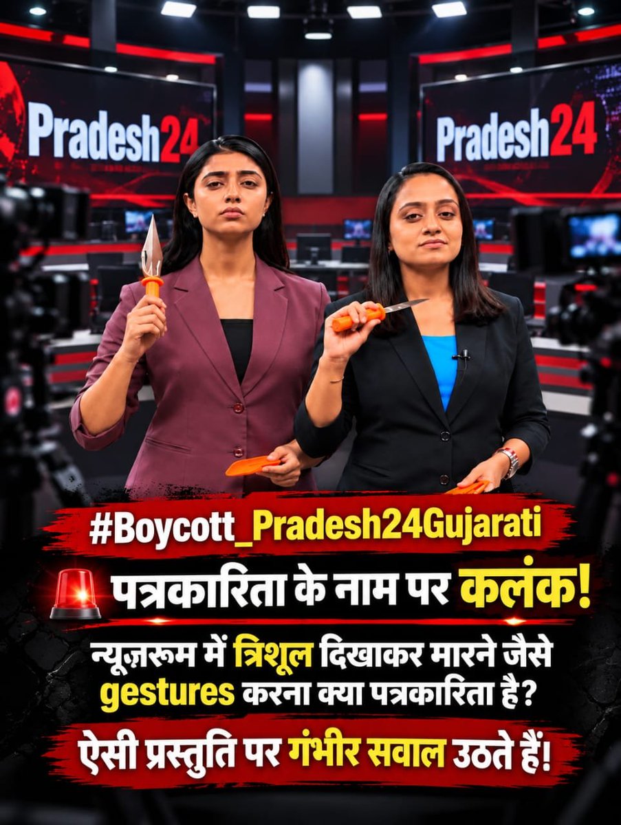 tejasjadav999's tweet photo. #Boycott_Pradesh24Gujarati

#पत्रकारिता_का_पतन

Fake Journalism
@MIB_India
@GujaratPolice
@AhmedabadPolice
@Cyberdost
@CyberGujarat
@PressCouncil_IN
@InfoGujarat https://t.co/wCLg4AJ3hf