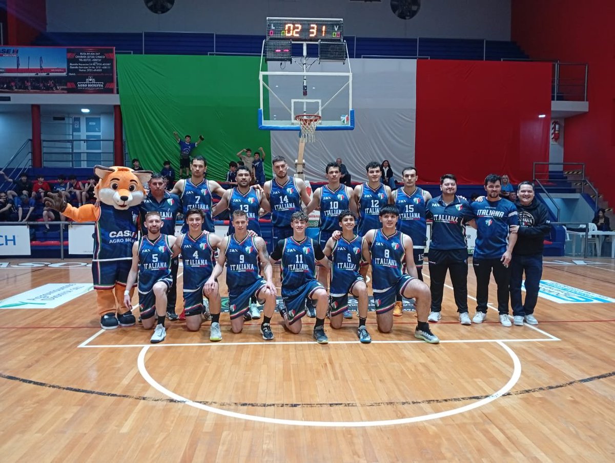 AsocItalianaCh's tweet photo. por la 8va fecha del Torneo Pre Federal , Asociación Italiana derroto de local por 76 a 54 a Social 
Goleadores
Skidelki y Araujo con 16 puntos en Italiana 
araujo con 19 puntos en Social https://t.co/3Co2AHbm9h