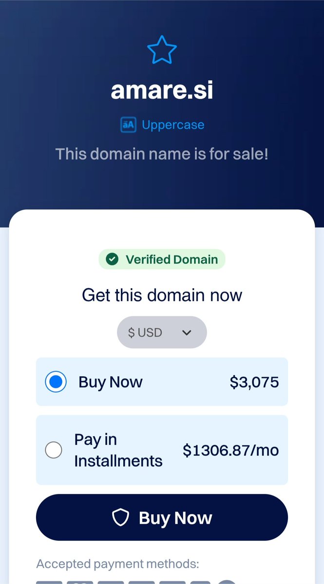S_Wong17's tweet photo. @atomHQ Awaiting the nameserver switch from Dynadot to Atom, thereafter you will be able to buy at BIN price 10% lower $2795. https://t.co/kMGsYYxUEy