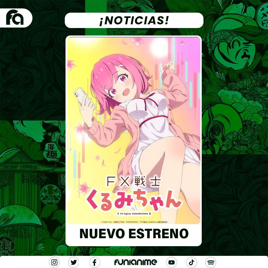 funianime's tweet photo. Ya podemos disfrutar del primer capítulo del anime "FX Fighter Kurumi-chan" con subtítulos en Crunchyroll.

#Anime https://t.co/6ZgLMtwqqc