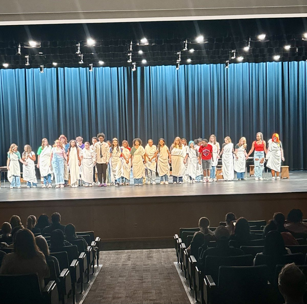 EHS_Eagles's tweet photo. Eagle Theatre presents the Fall One-Act Play “OLYMPIAGANZA” Friday, October 2nd, at 7PM in the EHS Auditorium!  Go EAGLES!!! https://t.co/ulJNbWiba0