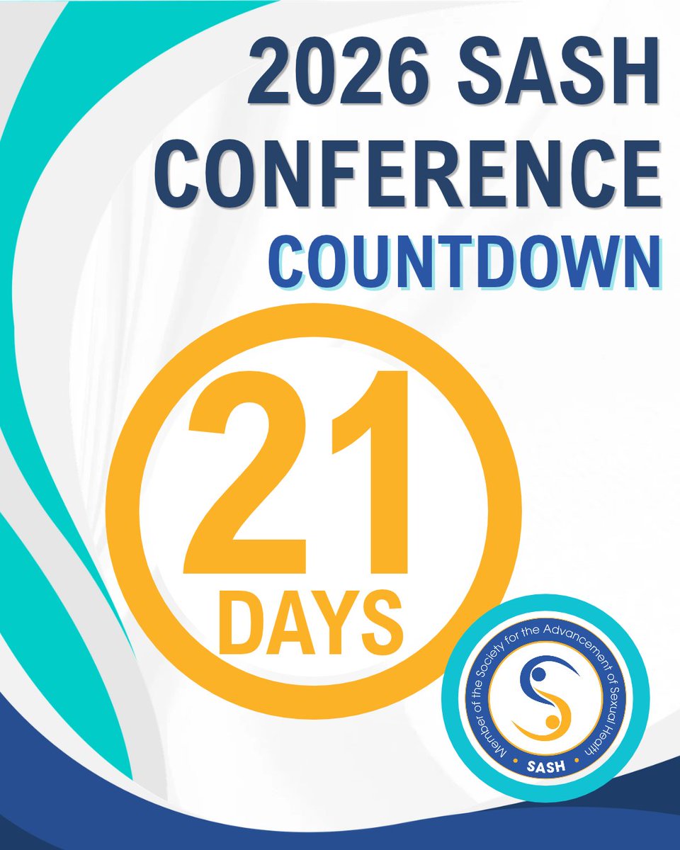 SASHCommunity's tweet photo. SASH Conference Countdown...21 days!⏰
Oct 22-23, 2026
Las Vegas, NV
You wont want to miss it! Register now!
https://t.co/THfWMjTH4i https://t.co/r32WpWf130