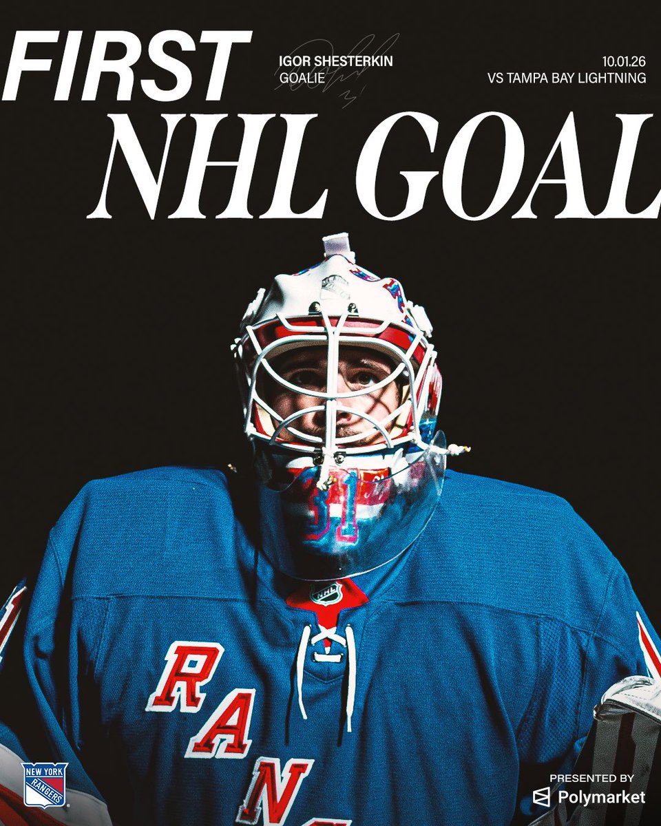NYRangers's tweet photo. CONGRATULATIONS, SHESTY! https://t.co/LlsCW0VWOt