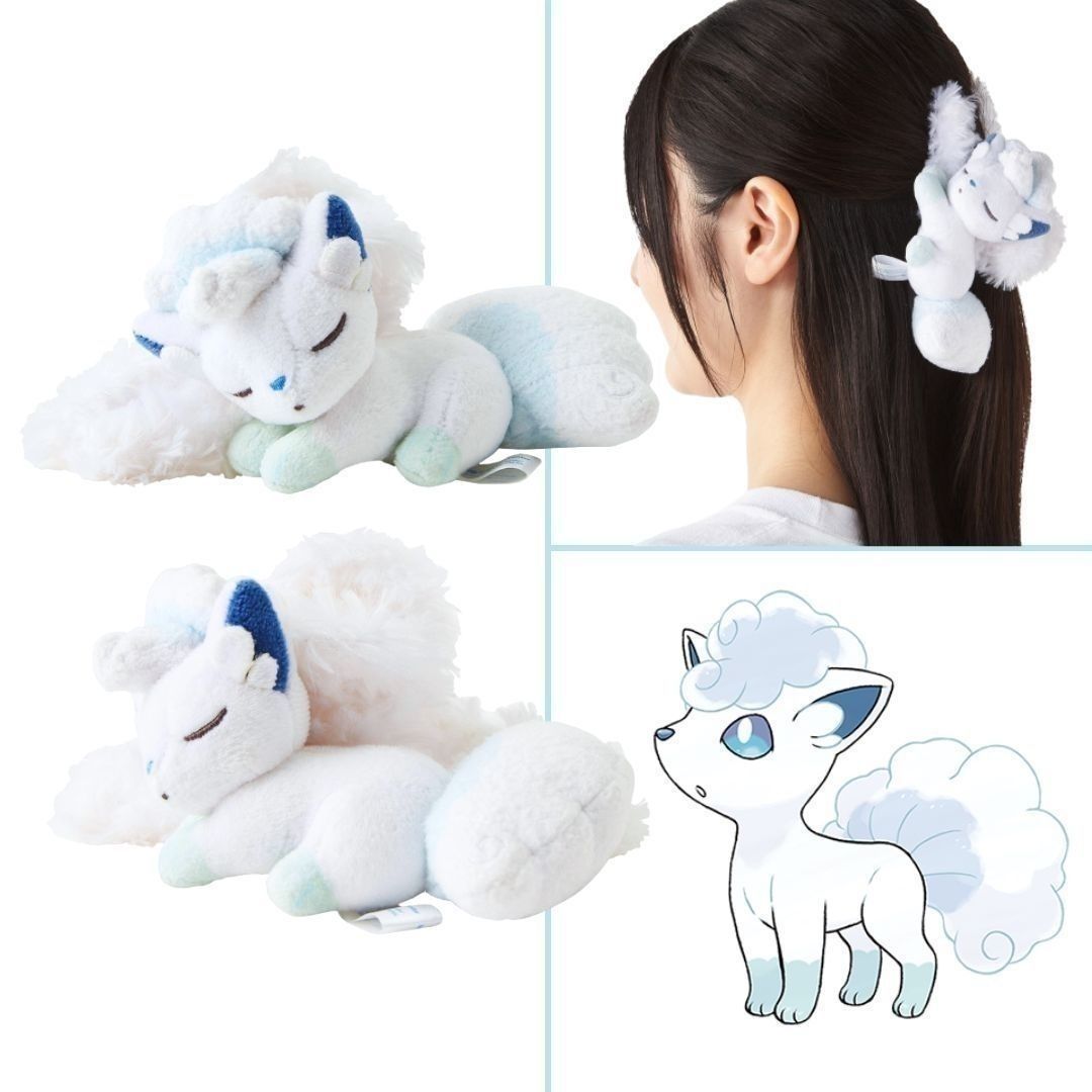 mecchaJP's tweet photo. ❄️🦊 Good Hair Day? Thank Alolan Vulpix. 🎀 
Pokémon Hair Clip - Alolan Vulpix - Check it out at the link below!
🛑 https://t.co/haGCNx0Yll 

#Pokemon #AlolanVulpix #Cute https://t.co/TMIXl0p6Ng
