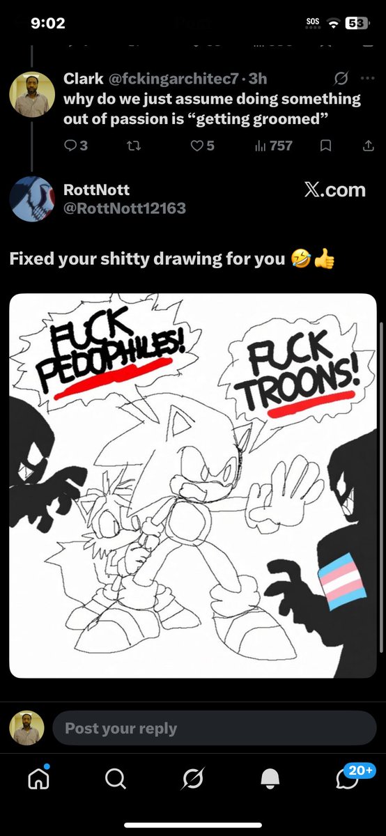 fckingarchitec7's tweet photo. pussy ruined my art and blocked me https://t.co/hEKs6ySDQP