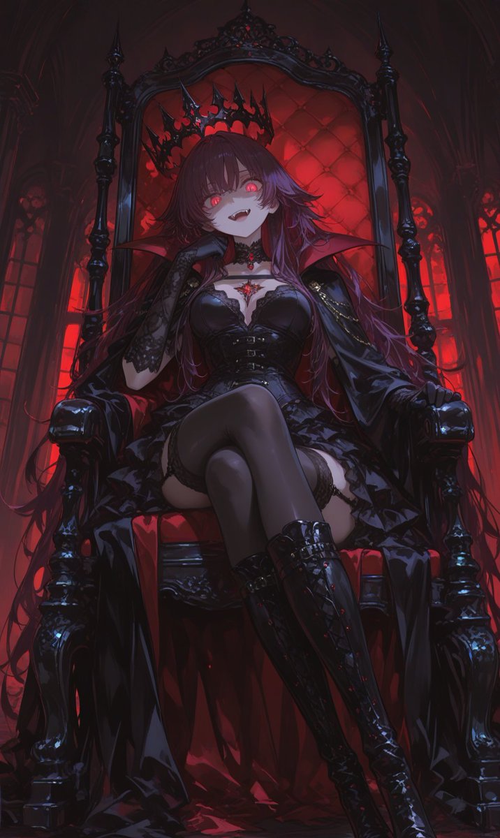 PokeslutEmpress's tweet photo. Day 2 of October cosplays/ costumes~

You yall can kneel to your Vampire Goddess~

Be a dear and just submit~

I know you want it~

You wanna be A for me~

Then down on your knees and lick my Boots~ https://t.co/bXKUoX7PqW