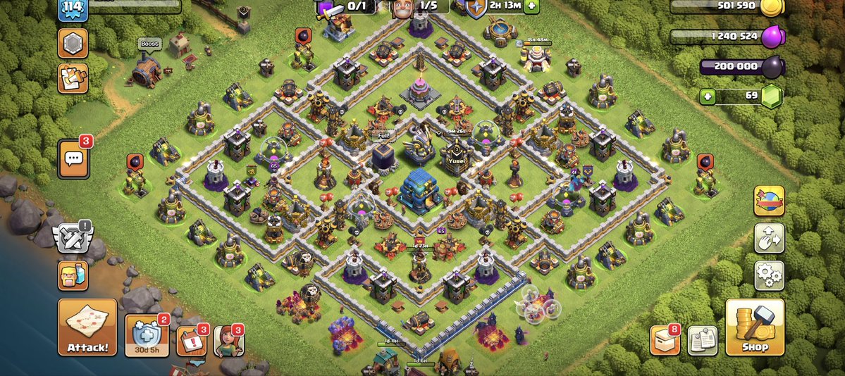 idontfwyougang's tweet photo. grinding coc again how it look #ttm https://t.co/xuihpePlCT