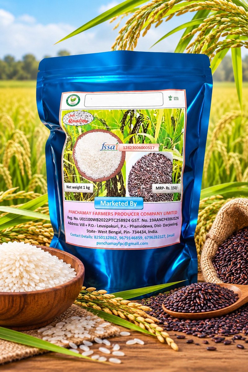 AgriGoI's tweet photo. Local Processing, Greater Value for Farmers! 🌾🏭 

Panchamay Farmers Producer Co Ltd., #Darjeeling #PMDhanDhaanyaKrishiYojana district #WestBengal,  FPO with 934 farmer members, sets up flour processing unit, capacity 7.5 Qtls/day & mini rice mill, capacity 10 Qtls/day.

Local processing Kalonunia Rice, value addition & stronger market for farmers.

 📞 Contact: Sh. Apu Singha 6296282827

🛒 Click to buy directly from the FPO
https://t.co/v8ohyYpR29

#DDKY #RiceProcessing #FlourProcessing #ValueAddition #FarmerIncome #FPOIndia #WestBengal