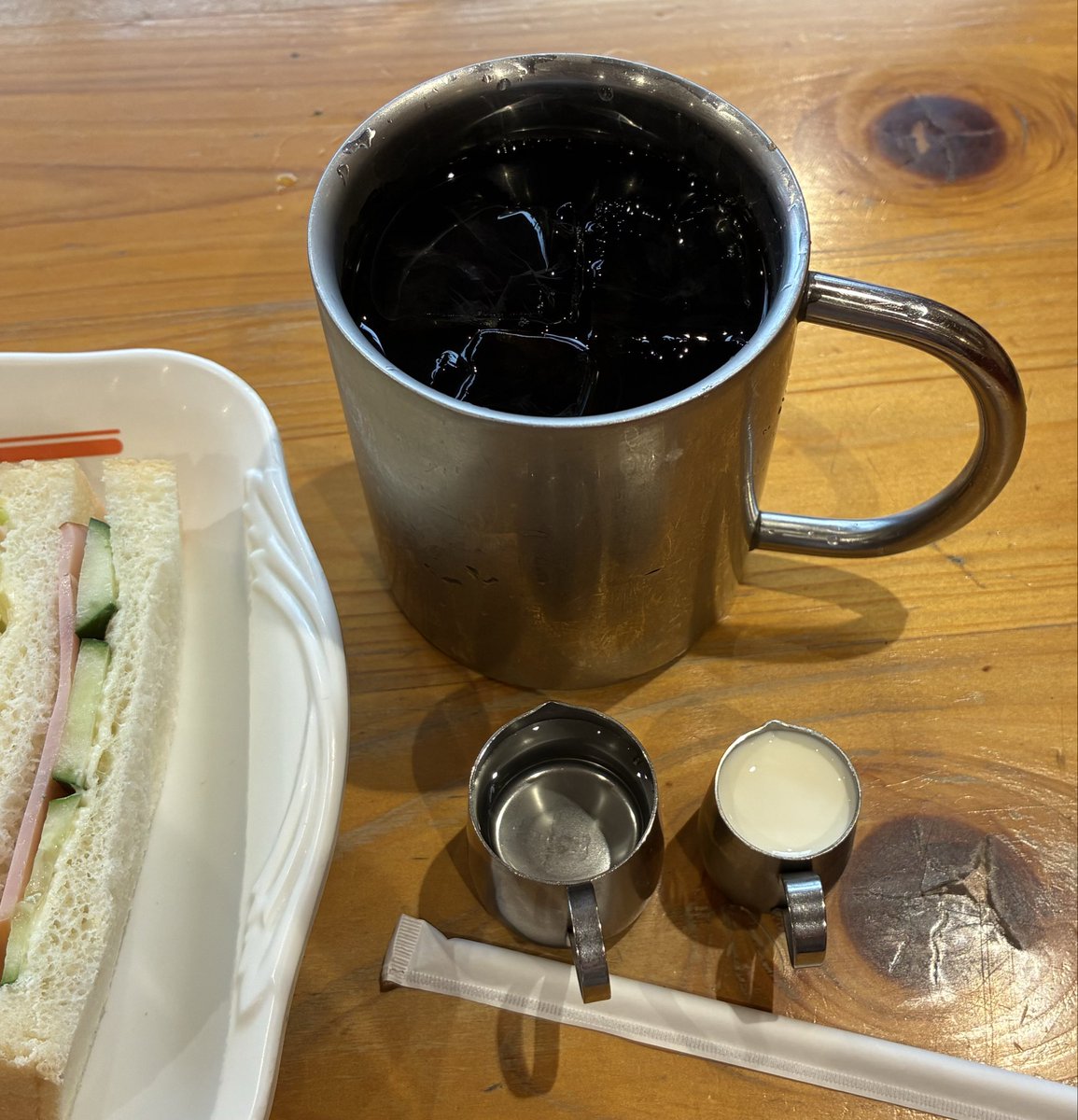 upo7Z3jjs85VXj0's tweet photo. ゆったり ♪     まったり☕️

会津一分銀定落の未使用🍂 https://t.co/YAgDHnkciO