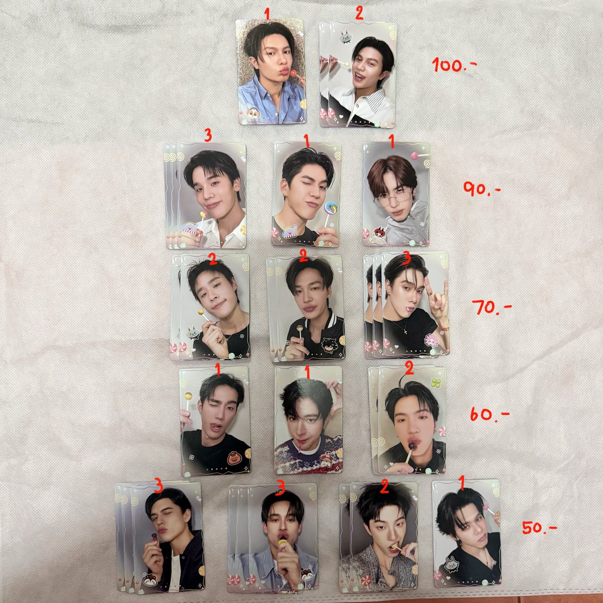grace_cci15's tweet photo. WTS 💙เมนชั่นใต้โพส ทันเดี๋ยวเค้าทักเดมไปค่ะ อาจจะช้าหน่อยทยอยตอบนะงับ🥹🙏🏻

🌳ค่าจัดส่งเหมา 40฿ ไม่มีนัดรับ ไม่ได้ไปงานแล้วค่ะ🙇🏻‍♀️

แถวแรก 100฿ วลฟ้า วลขาว
แถวสอง 90฿ จมซ ต
แถวสาม 70฿ น ด นน
แถวสี่ 60฿ ฟ ซ คีน
แถวห้า 50฿ จสก เคน ตุ้ย

#งานมหกรรมนิยายนานาชาติ2026xGMMTV
#ตลาดนัดgmmtv https://t.co/sWIsBzwrDS
