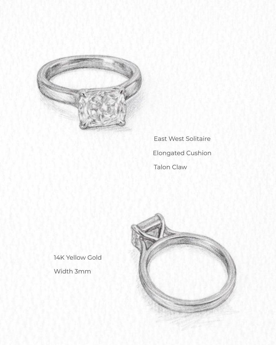 Harmonyjewelsld's tweet photo. Some rings are trends. The elongated cushion is a whole era.

Every stone in this carousel is cut to flatter the finger, and each one can be made your way in our London workshop.
Want one of your own? Send us a message. 💎
.
.
.
Hatton Garden Jeweller
Custom engagement rings London
Elongated cushion rings
Engagement rings inspo