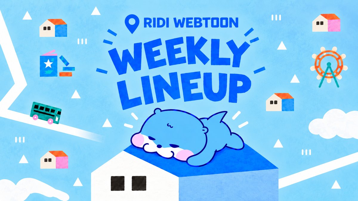RIDI_webtoon's tweet photo. 💙RIDI WEBTOON
WEEKLY LINE UP💙

10월 1주차! 라인업⭐ https://t.co/6DJoFUijdB