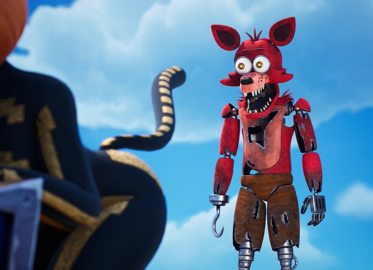OfficialW_C's tweet photo. YAR PIRATES BOOTY
#FNAF #Fortnite https://t.co/rYUYFsILya