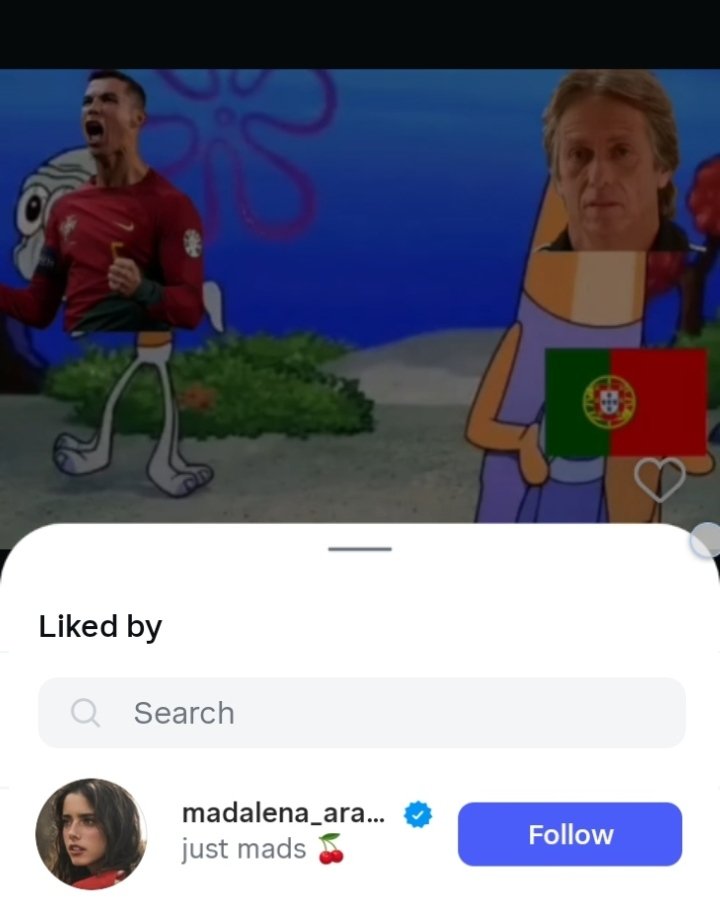 TouchnineX_'s tweet photo. 🚨📲 𝗡𝗘𝗪: Joao Neves's wife likes on Instagram https://t.co/WD7CsJd0hh