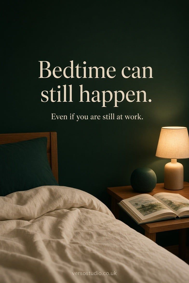 versostudiouk's tweet photo. Late shift, still your voice.

Stuck at work past bedtime? If you’ve recorded ~90 seconds once, a chapter can still play at home in your voice while you finish the shift.

Try 1,000 words free: https://t.co/hODIY6JcO2 https://t.co/LmZK6r1t4c