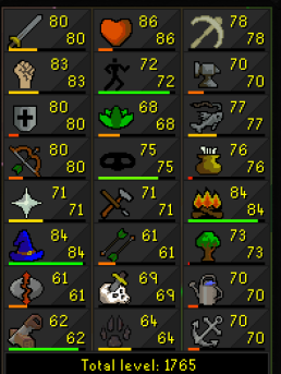 weslyosrs's tweet photo. my #iron is coming along #runescape https://t.co/mwp5FIRzqR