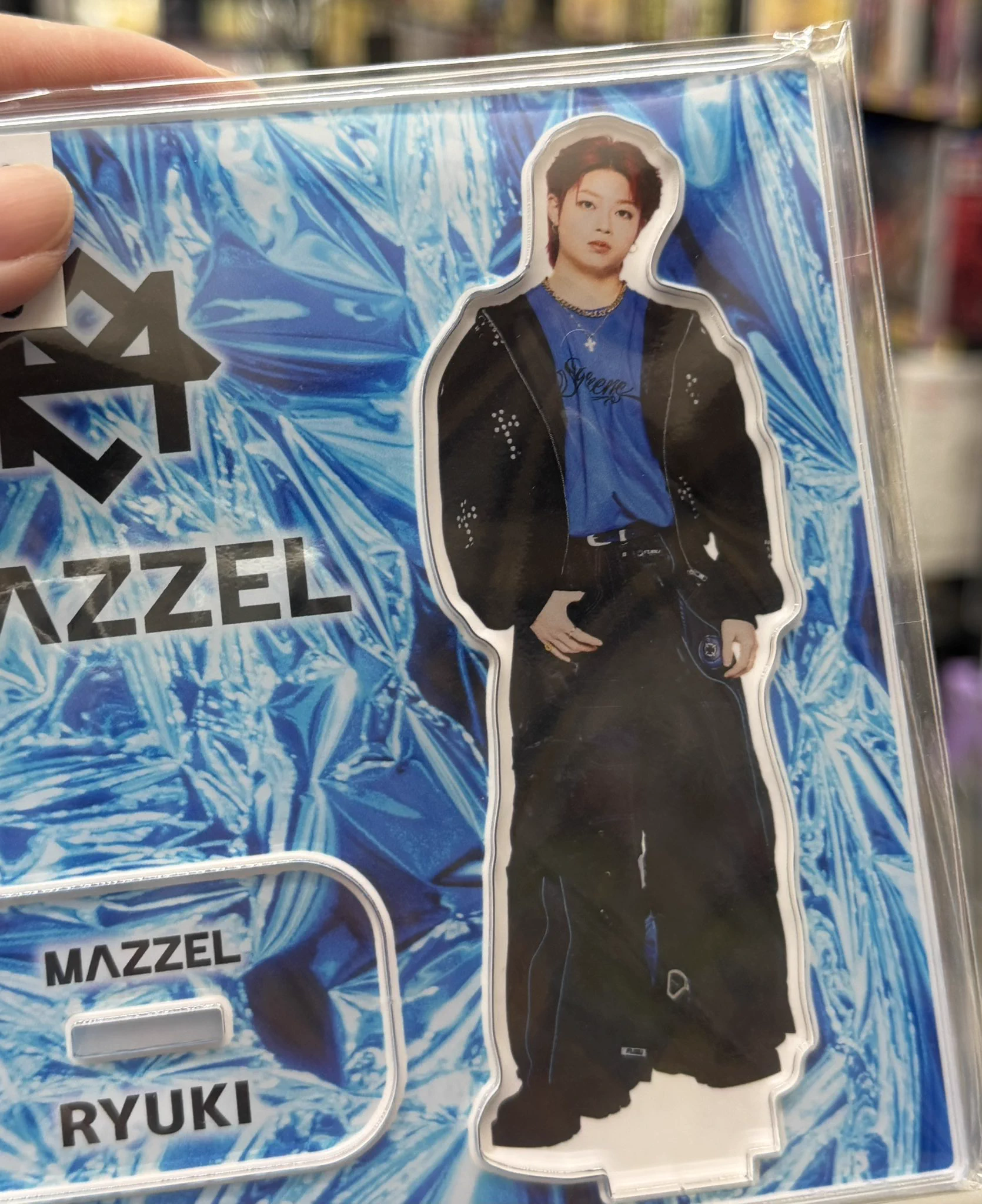 MAZZEL RYUKI オンラインくじ アクスタ トレカ4枚セット おたいち 加古川店【アイドル】 on X: 