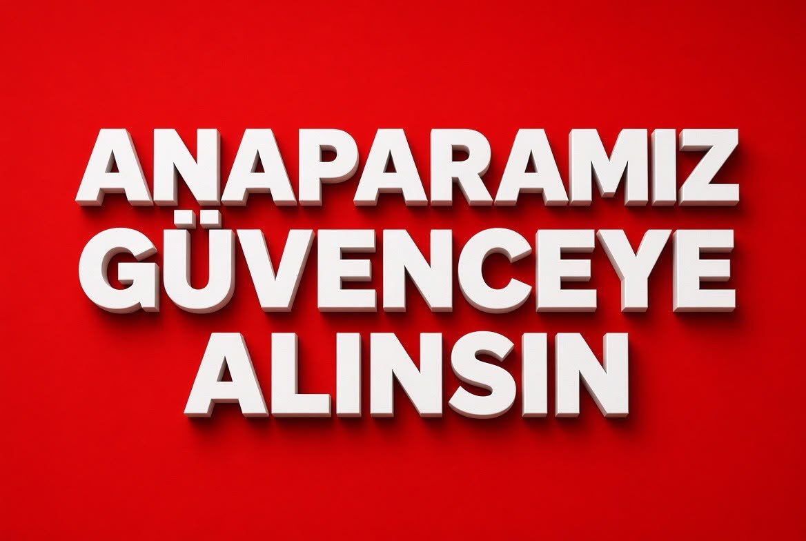 turkturkturkkk's tweet photo. Anapara güvencesi istiyoruz...

#AnaParaGüvencesiVerilsin https://t.co/zsV6OyY1u4
