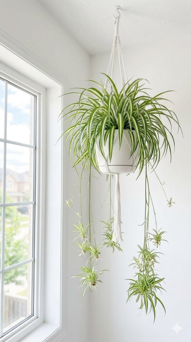 TheBiotaDiary's tweet photo. Indoor decoration ~

#spiderplant #plant #diary https://t.co/a7UNicDwUh