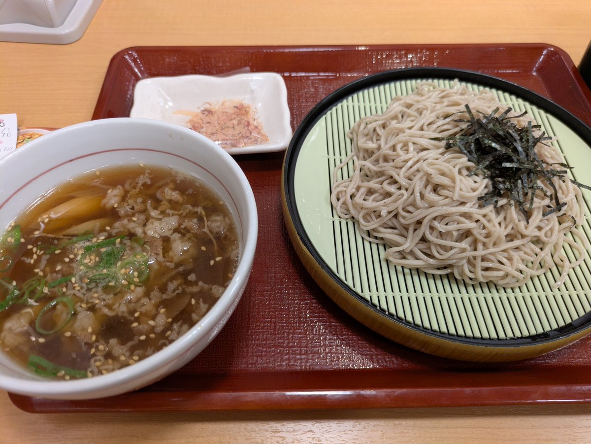 punkbba's tweet photo. なか卯のつけ蕎麦美味かった😋 https://t.co/1FZDR14ThZ
