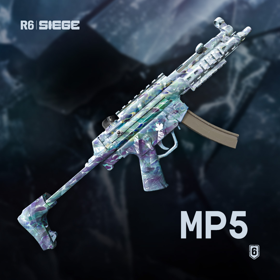 Rainbow6JP's tweet photo. Ubisoftは今年で創立40周年🎁
お祝いに特別なブラッ���アイススキンが登場しました🧊
10月6日までの期限定配信です。 https://t.co/qLlFhGsKzO