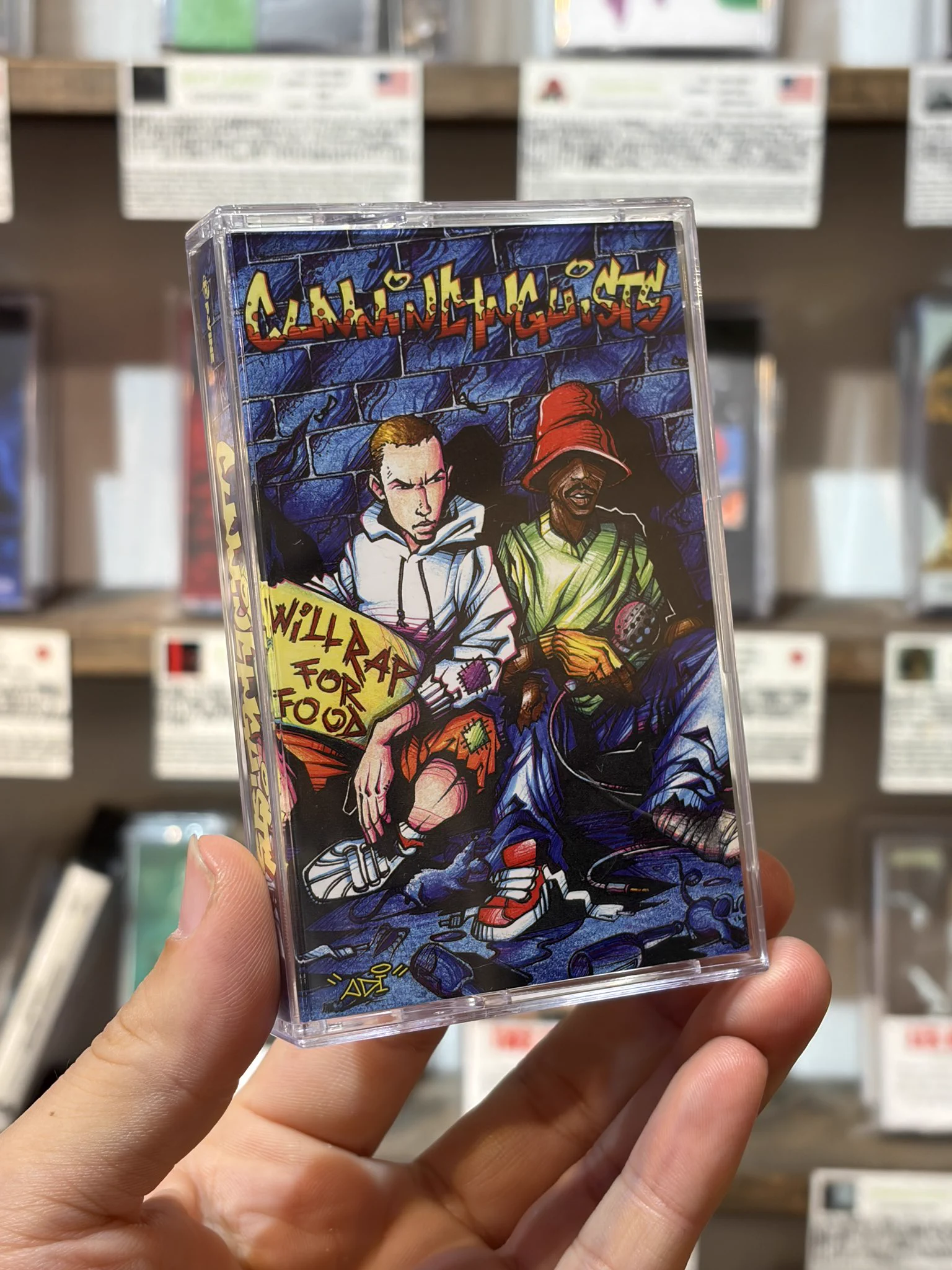 odd tape duplication on X: 
