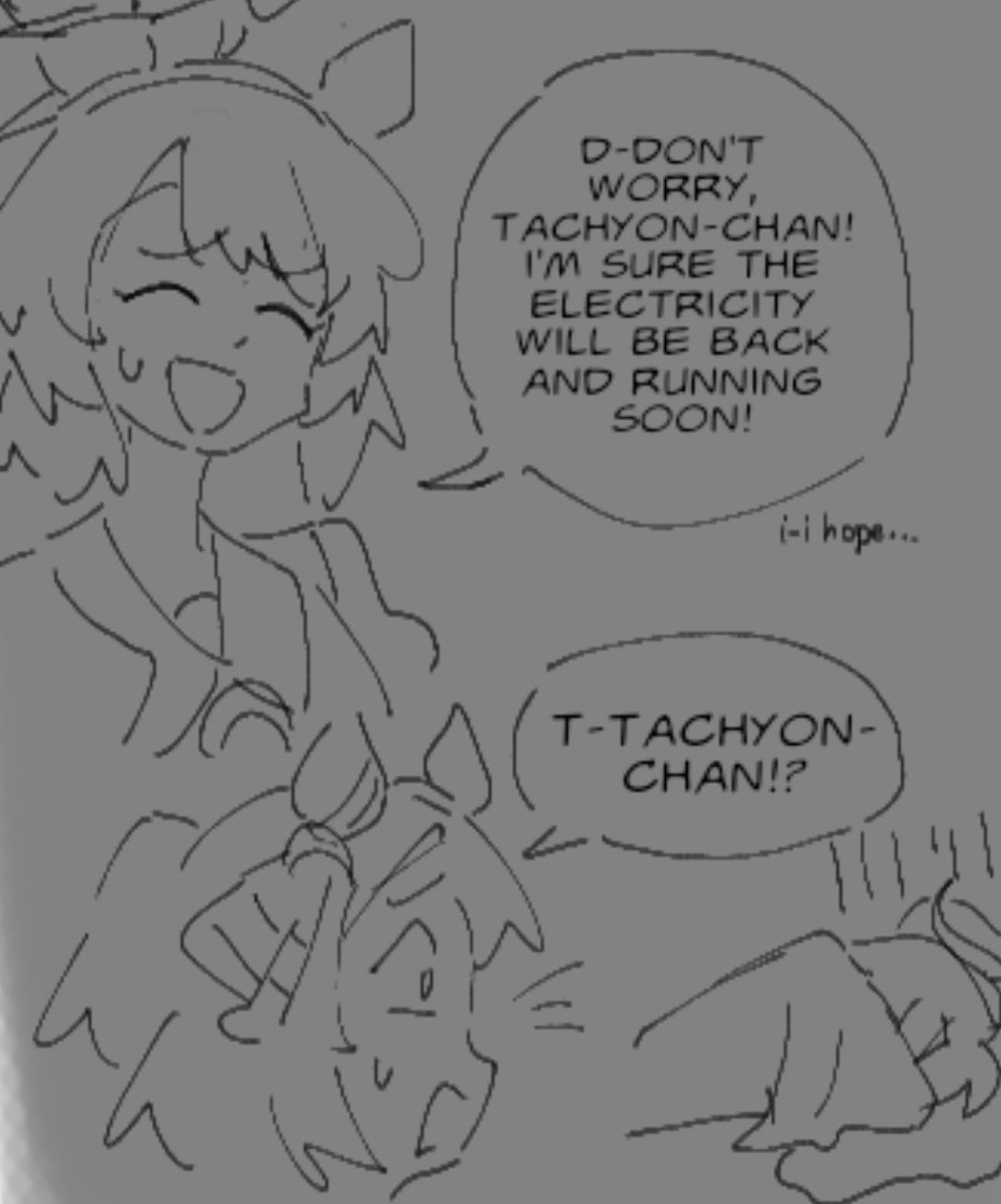 HAAT0_BIIT0's tweet photo. #umatober day 1: favorite uma(s)

tachyon loses electricity and everything in her fridge melts (loosely based on recent irl events) https://t.co/5TplKkZfEY