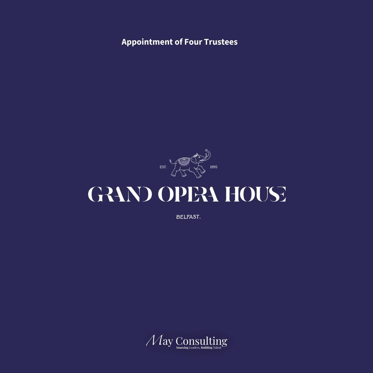 consulting_may's tweet photo. Non-Executive Trustees / Directors – Grand Opera House

May Consulting is supporting the appointment of new Trustees to help provide the governance, strategic direction and stewardship
.
https://t.co/vaQzIEz0JA https://t.co/h25Td48bBq