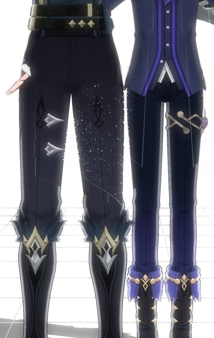 biishounens's tweet photo. #valitya size difference: legs 🤤 https://t.co/HEyl2RvRuE