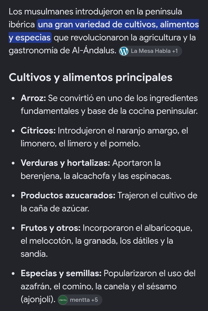 GreeeRam2qv's tweet photo. @Arthur_Schopen @Marion783738 @ElPatronCriollo Si quieres mejorar el mundo entonces deja que los marroquíes recuperen lo que originalmente les pertenece (Al-Andaluz), durante esa época España estuvo en su máximo potencial o peak; te introdujeron cítricos, arroz, y hasta te enseñaron a cultivarlos con sistemas de irrigación 🤣 https://t.co/182XFX0OA6